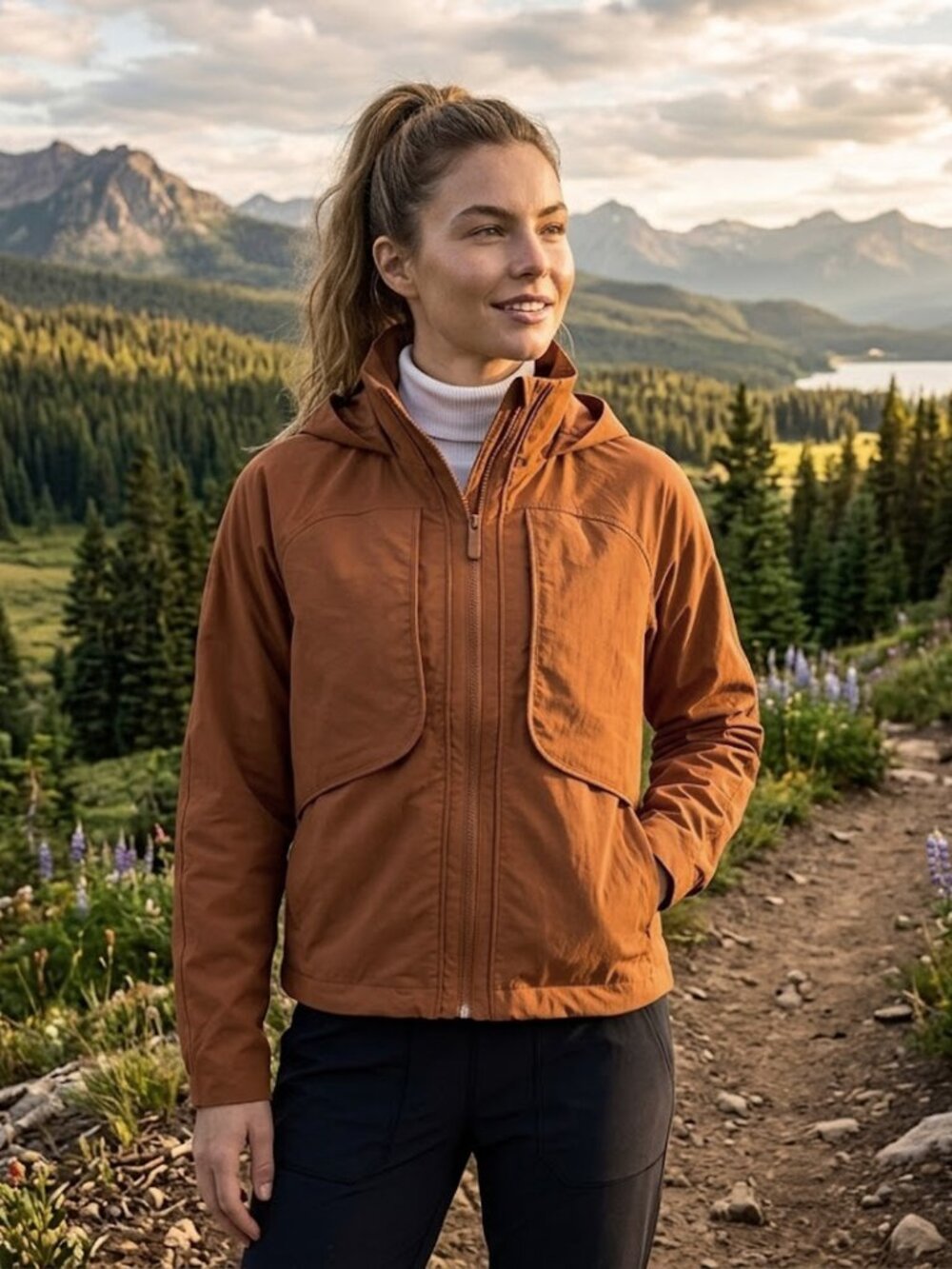 Lululemon Always Effortless Jacket Butternut Brown Size 2